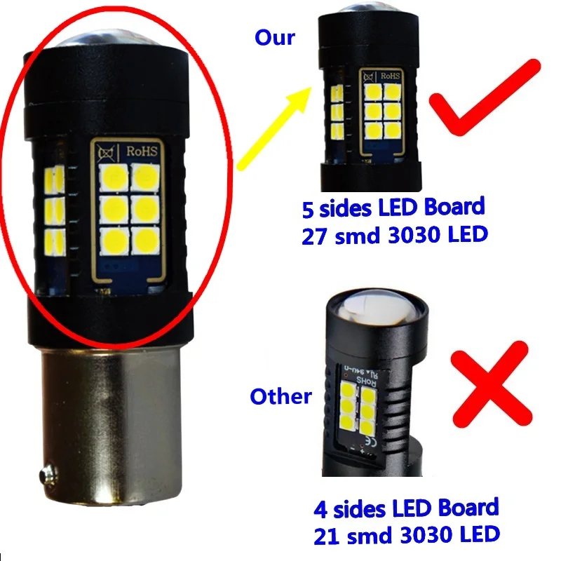 2 шт новая стробоскопическая вспышка 1157 BAY15D P21/5 Вт супер яркий 1200Lm 3030 светодиодный Автомобильный задний фонарь Автомобильные стоп-сигналы Противотуманные фары красный белый