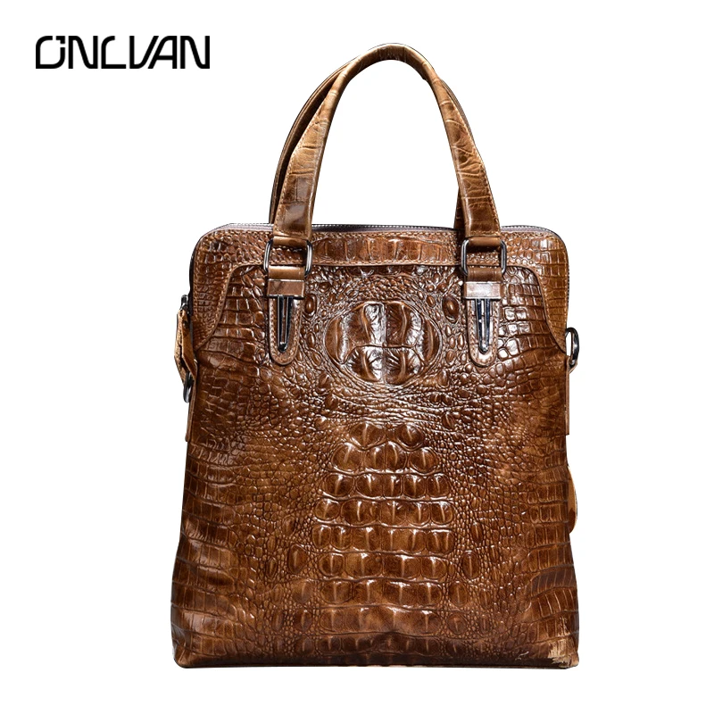 ONLVAN Роскошные Портфели Новая мода кожа мужской Пояса из натуральной кожи