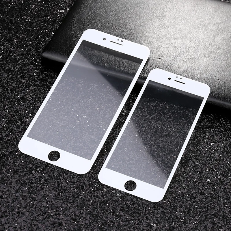 Для iPhone X XR XS Max закаленное стекло из углеродного волокна для 6 6S 7 8 Plus