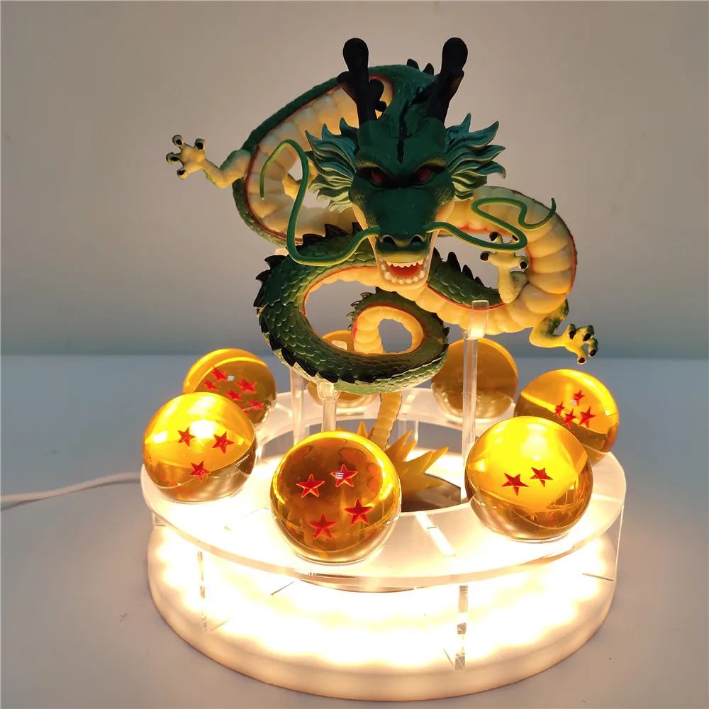 Dragon Ball Z Shenron хрустальный шар светодиодный ночник Dragon Ball лампа USB мощность Shenlong Dragon Ball Lampara DBZ настольная лампа