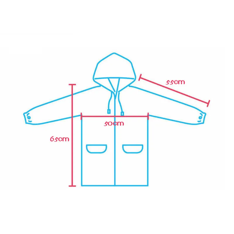 Водонепроницаемый дождевик для детей, 1 шт., детский дождевик, непромокаемая одежда, ветрозащитный дождевик с рисунком животных, стильное студенческое пончо