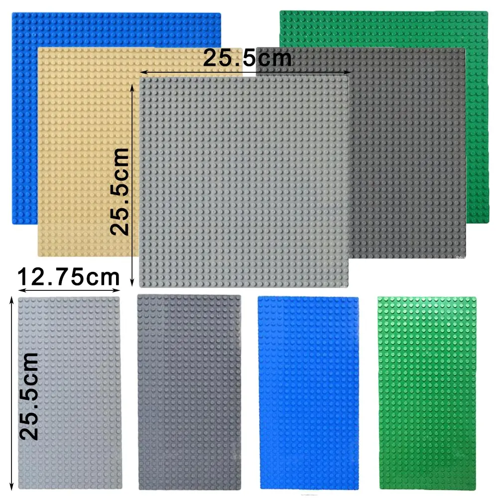 LEGOings Dots Base Plate for Small Bricks Baseplate Board Compatibl figures DIY Model Building kits Toys For Children