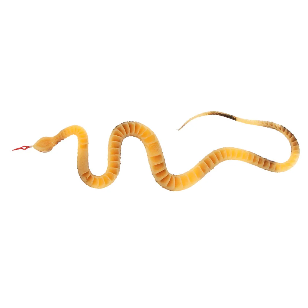 Rubber Lifelike Snake Scary Gag Prank Terrifying Party Bag Filler Toy Kids Boy Halloween Gift