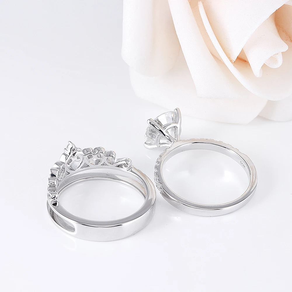 moissanite ring set (4)