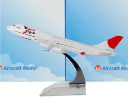Размеры 1:400 модель самолета Боинг 747 Японии самолета авиакомпании B777 металла моделирования модель самолета для малыша игрушки