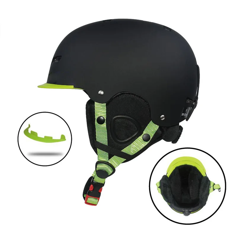 Snowboard Ski Helmet Safety Integrally molded Breathable Helmet Men