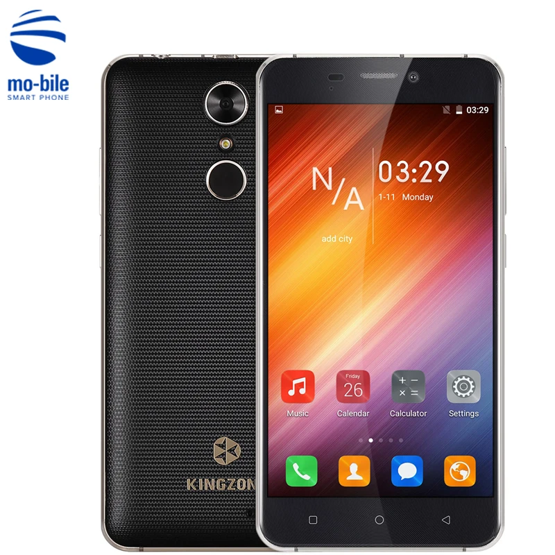 KINGZONE S3 Смартфон 5.0 inch Android 6.0 MTK6580 1.3 ГГц Quad Core 1 ГБ RAM 16 ROM Противоударный Отпечатков