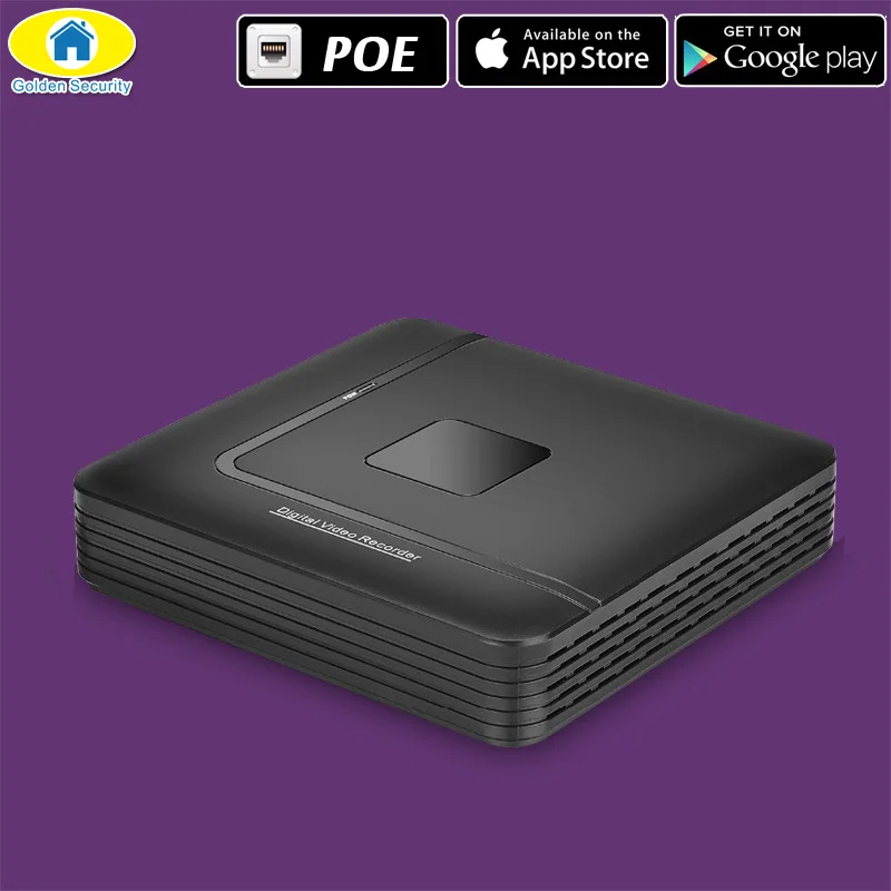 Face recognition Full HD 1080P 4CH NVR CCTV System 2MP FHD Outdoor IP Camera 4CH 1080P PoE Security