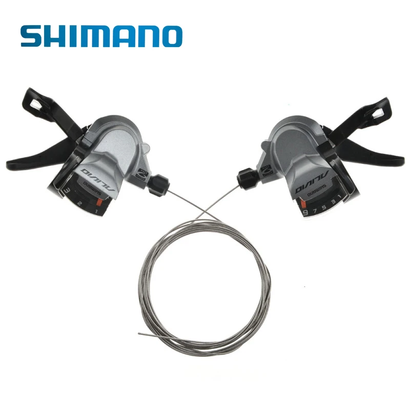 

SHIMANO Alivio Shifters Shift Levers SL-M4000 Rapidfire 3x9S Bicycle Parts Cycling Shifters bicicleta Shift Levers