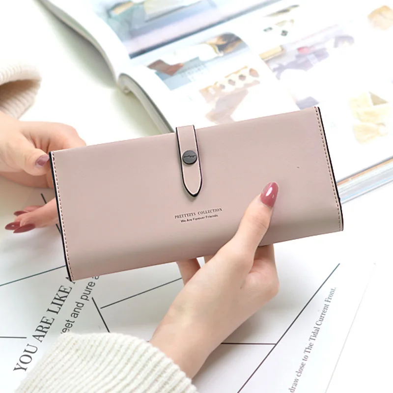 

2019 New Women wallet Handbag New Fashion Phone bag Long Wallet Student Multi-function Large Capacity Wallet