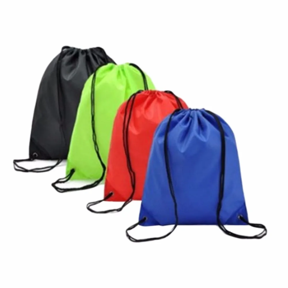 Дешевые 41 см x 33 см 4 цвета водонепроницаемый Плавание ming сумка пляжная сумка с кулиской Спорт Тренажерный зал плавание танец рюкзак