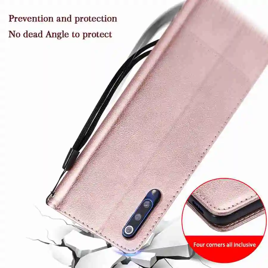 Da Bảo Vệ Cho Xiao Mi Đỏ Mi Đi K20 Pro Note 7 6 5 Pro 7A 6A 5A 4X flip Wallet Dành Cho Pocophone F1 A2 Lite Mi 9 Mi 9se