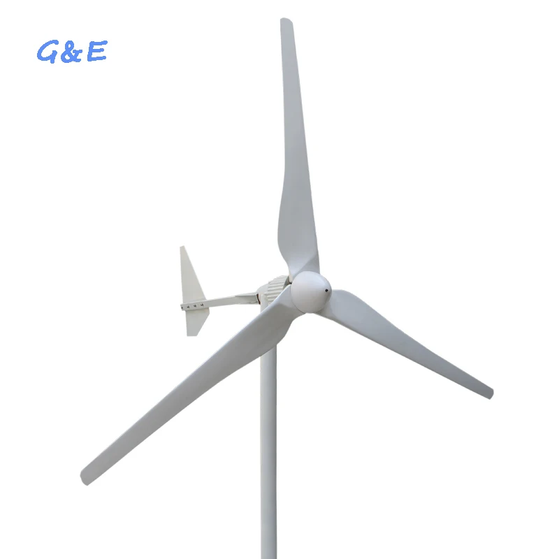 

2000W AC Output 1550mm Blades Wind Turbine Generator 2KW Windmill