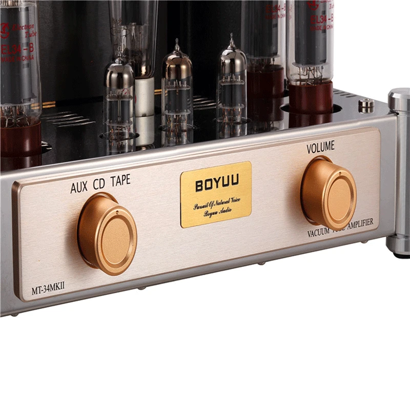 REISONG Boyuu MT-34 MKII EL34 вакуумный ламповый Интегрированный усилитель push-pull Hi-Fi усилитель звуковой трубки