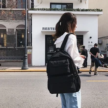 LITTHING Waterproof Nylon Backpack for Women Female School Bag for Teenage Girls Multi Pocket Travel Backpacks School Backpack LITTHING Waterproof Nylon Backpack for Women Female School Bag for Teenage Girls Multi Pocket Travel Backpacks School Backpack