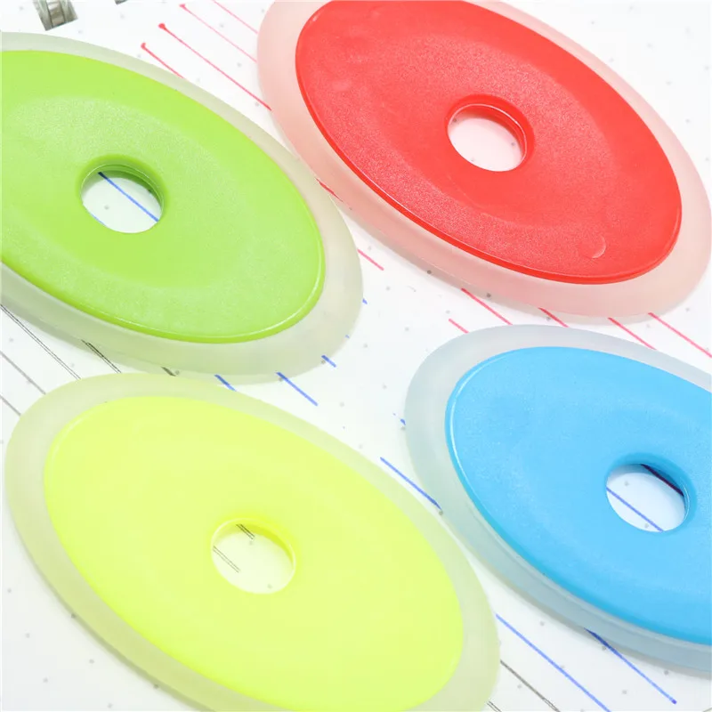 4 Pcs Neutral Erasable Pen Special Rubber Cute Cartoon Oval Eraser Children Students Stationery Gifts