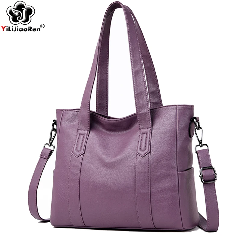 

New Luxury handbags women bags designer soft leather high capacity shoulder bags for women 2019 brand handbag women tote bag sac