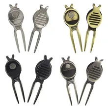 Strong magnetic Golf Divot Tool With Money Clip, Golf Pitch Repairer, Pith Fix Tool, Golf Accessory