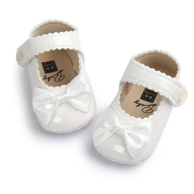Soft PU Leather Baby Crib Shoes