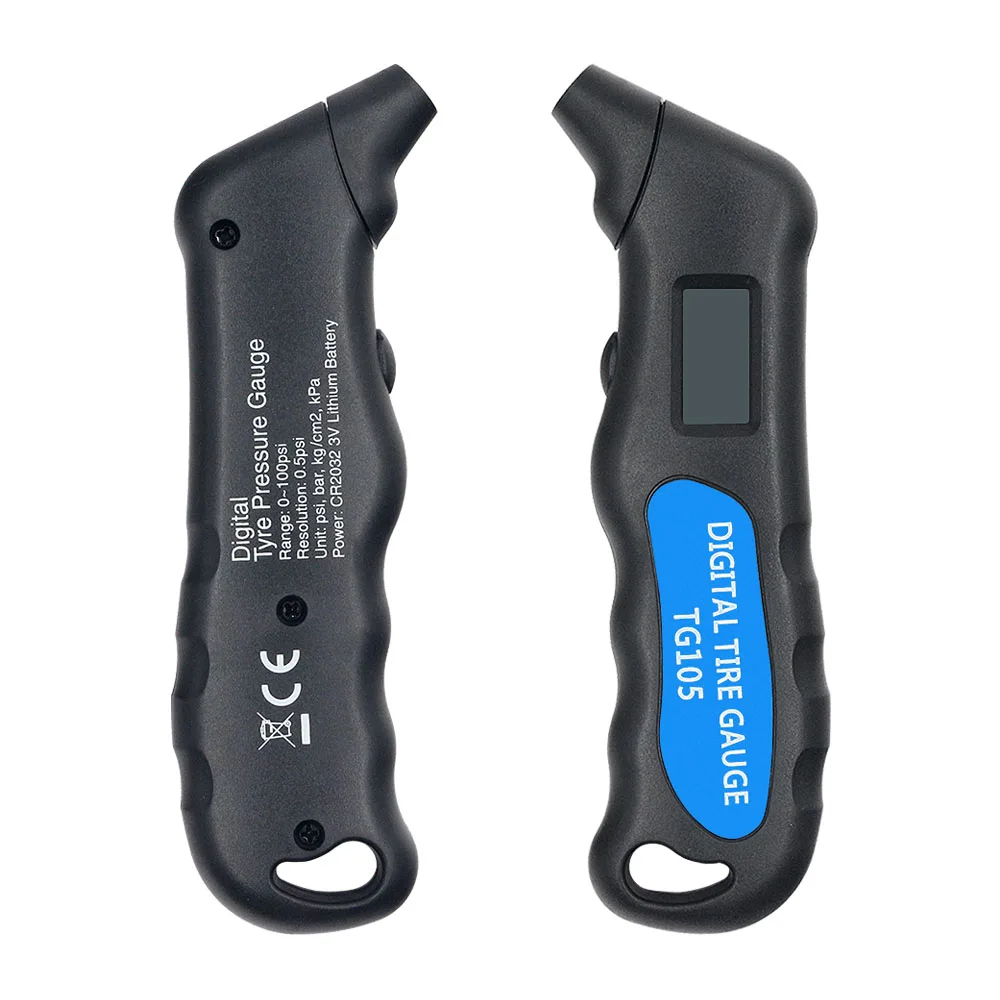 TG105 цифровой автомобильный манометр для шин авто система контроля давления в шинах манометр барометры автомобильный мотоцикл костюм Дальнобойщика