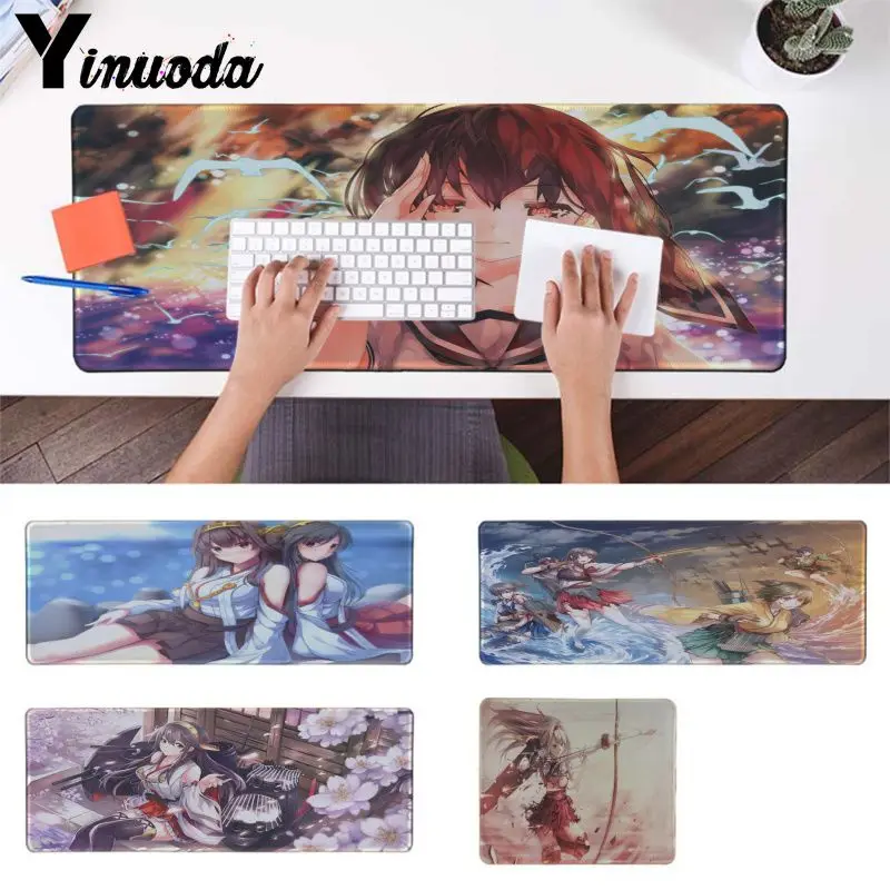 

Yinuoda Boy Gift Pad Kantai Collection Laptop Computer Mousepad Free Shipping Large Mouse Pad Keyboards Mat