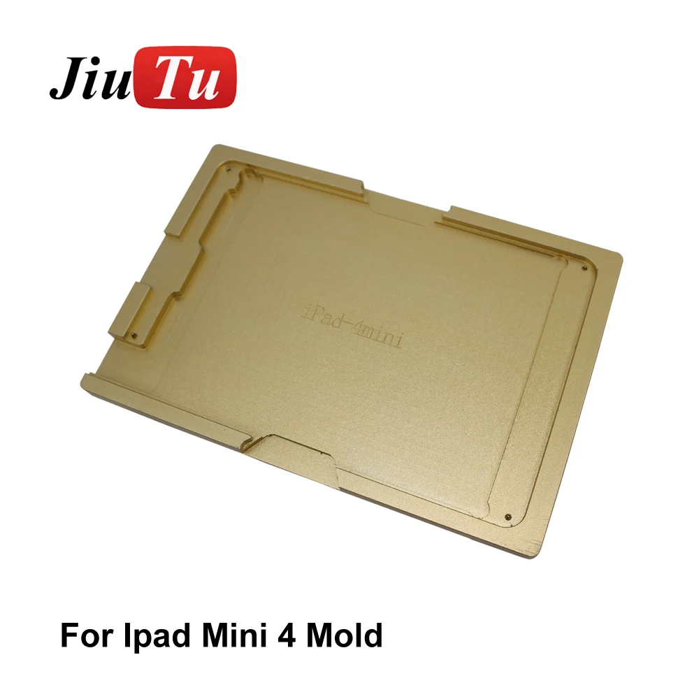 For iPad 4 mini Metal Aluminum LOCA UV Glue Alignment LCD Outer Glass Lens  Mould Mold Repair Broken Display Digitizer