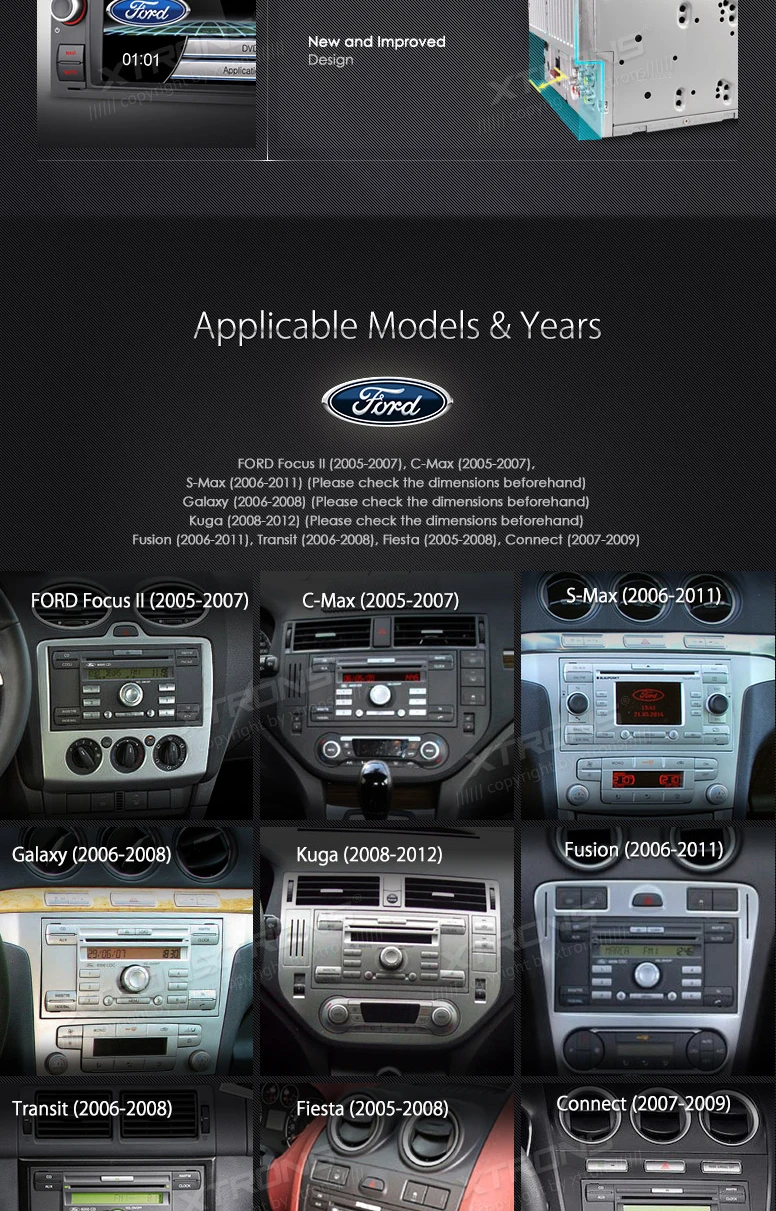 Discount 7" Black Special Car DVD for Ford Transit 2006-2008 & Galaxy 2006-2008 & Mondeo 2003-2007 & S-Max 2006-2011 with Original UI 2 Discount 7" Black Special Car DVD for Ford Transit 2006-2008 & Galaxy 2006-2008 & Mondeo 2003-2007 & S-Max 2006-2011 with Original UI 2