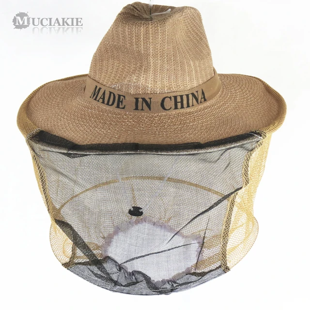 Muciakie Anti -Méh Kalap Fonal Méhész Szerszámvédelemmel A Méh Szúnyog Rovarriasztó Háló Arc Maszk Fátyolvédő - Image 3