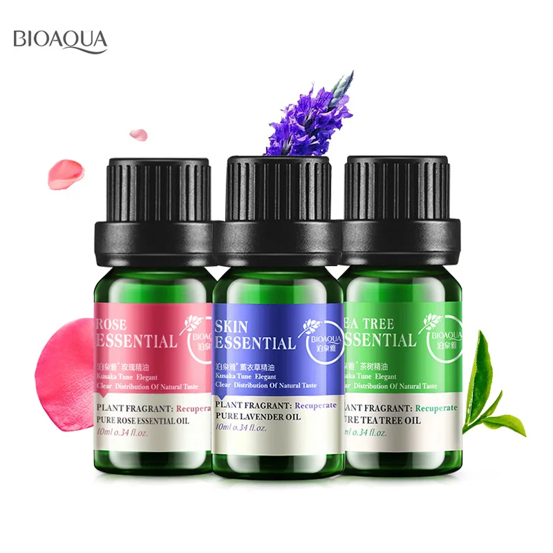 

BIOAQUA plant fragrance essential oils aromatherapy pure lavender oil control pores moist vintage massage oil beauty skin care