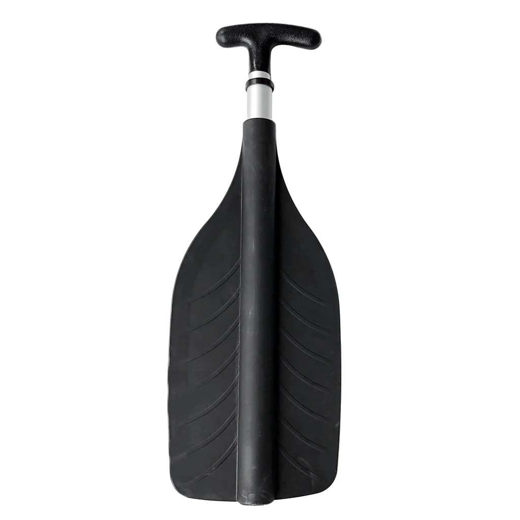 1 Pcs 50-120 cm Kayak Telescoping Paddle Lightweight Afloat Oars Watersport Dragon Boat Canoe Rafting Paddles Black