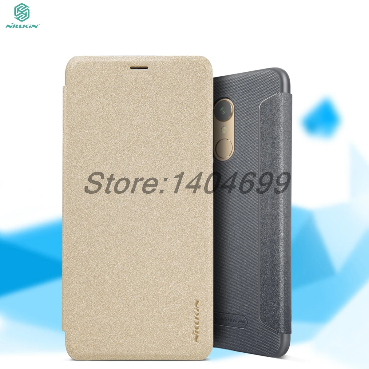 

For Xiaomi Redmi 5 Flip Case Redmi 5 Case Nillkin Sparkle PU Leather Cover Flip Case For Xiaomi Redmi 5