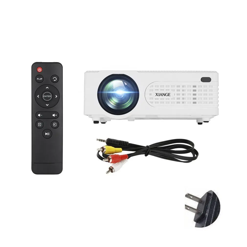 

AK80 Household Use LCD 1080P HD 2200LM LED Projector High Performance Home Mulit Media Theater Cinema USB TV VGA Projector