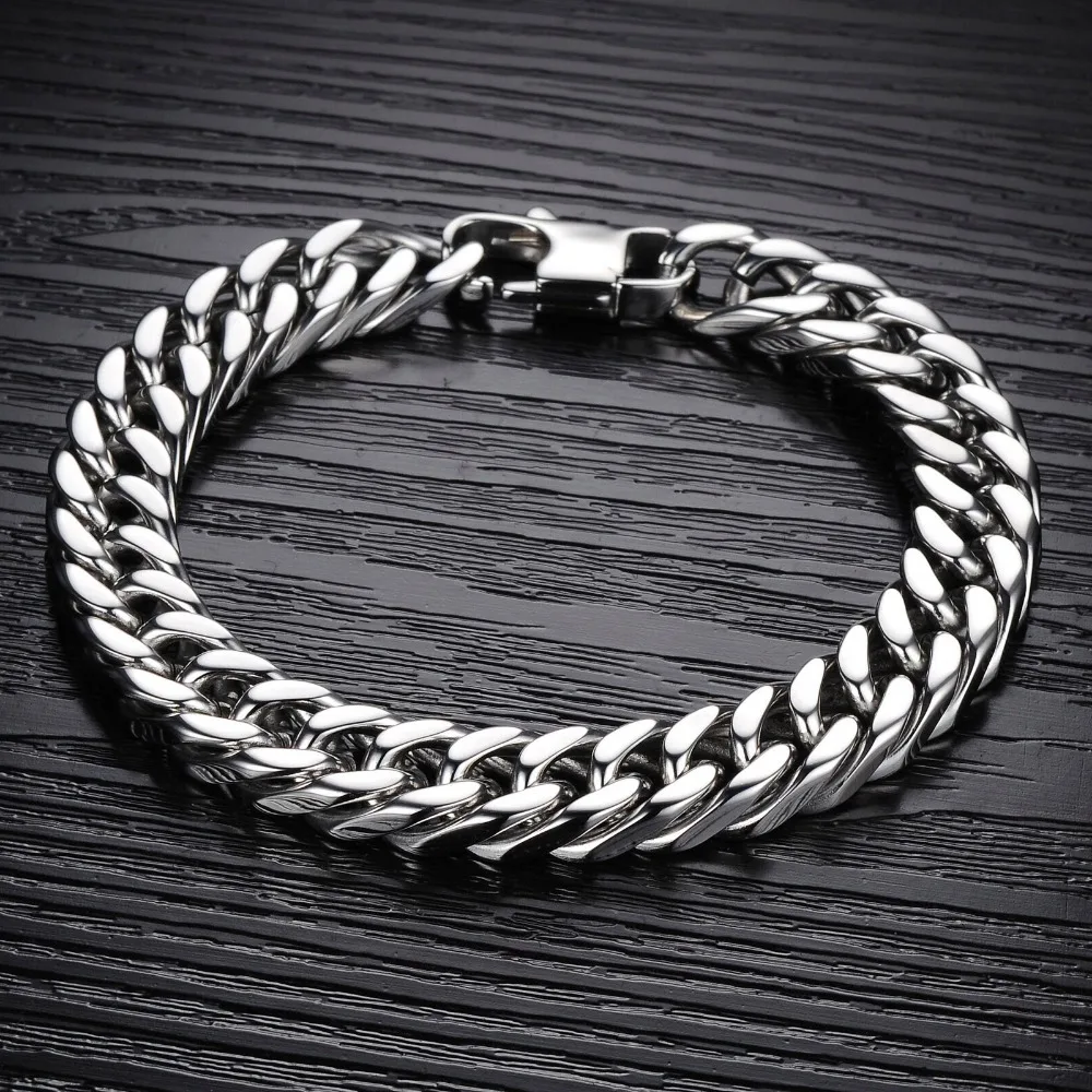 Браслет цепочка мужской из нержавеющей стали 19/20/21/22 см|bracelet sale|bracelet ironjewelry golden |