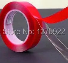 (HK post free!) (0.8mm Thick) 10mm Double Sided Transparent Acrylic AdheisveTape for Car Automobile Truck Glass Metal Panel | Канцтовары