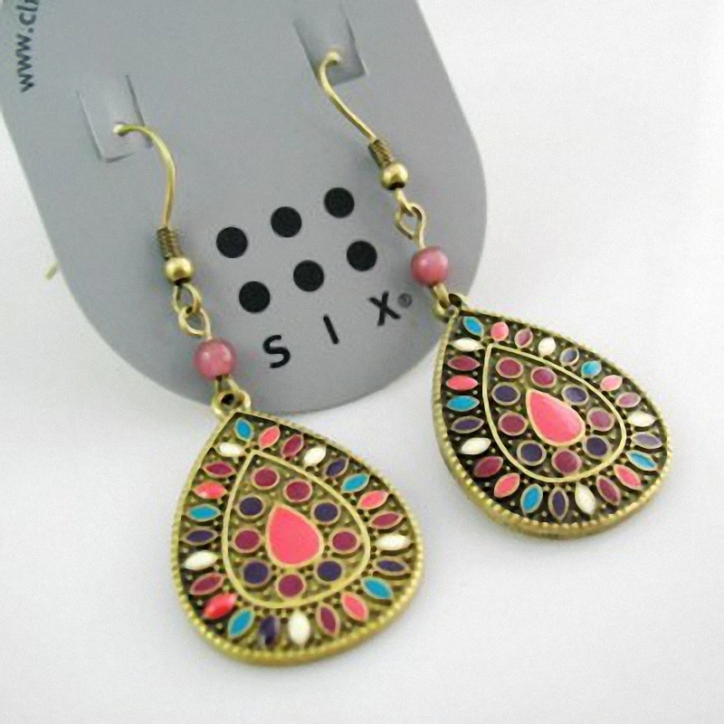 19 color New Sale Vintage Earrings for women Fashion Earrings Statement Jewelry ,Wholesale #DJ078