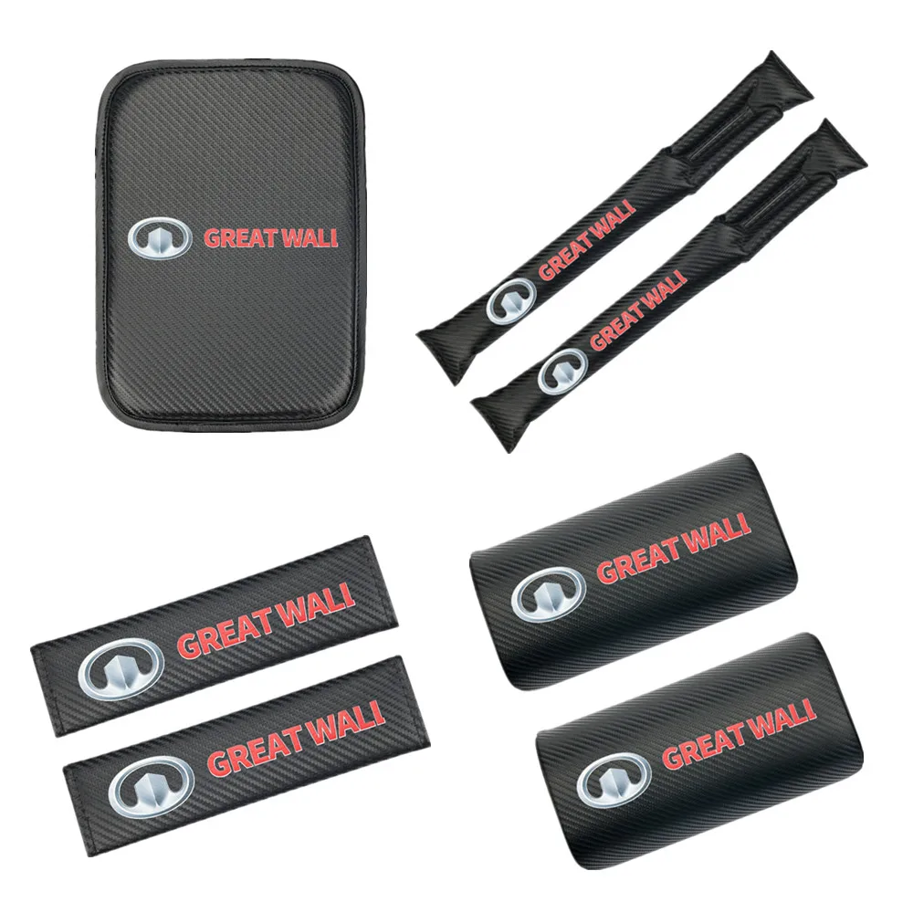 Car Armrest Pad Covers Auto Seat Armrests Box Pads Storage Protection Cushion for Great Wall Haval Hover H3 H5 H6 H7 H9 M4 | Автомобили и