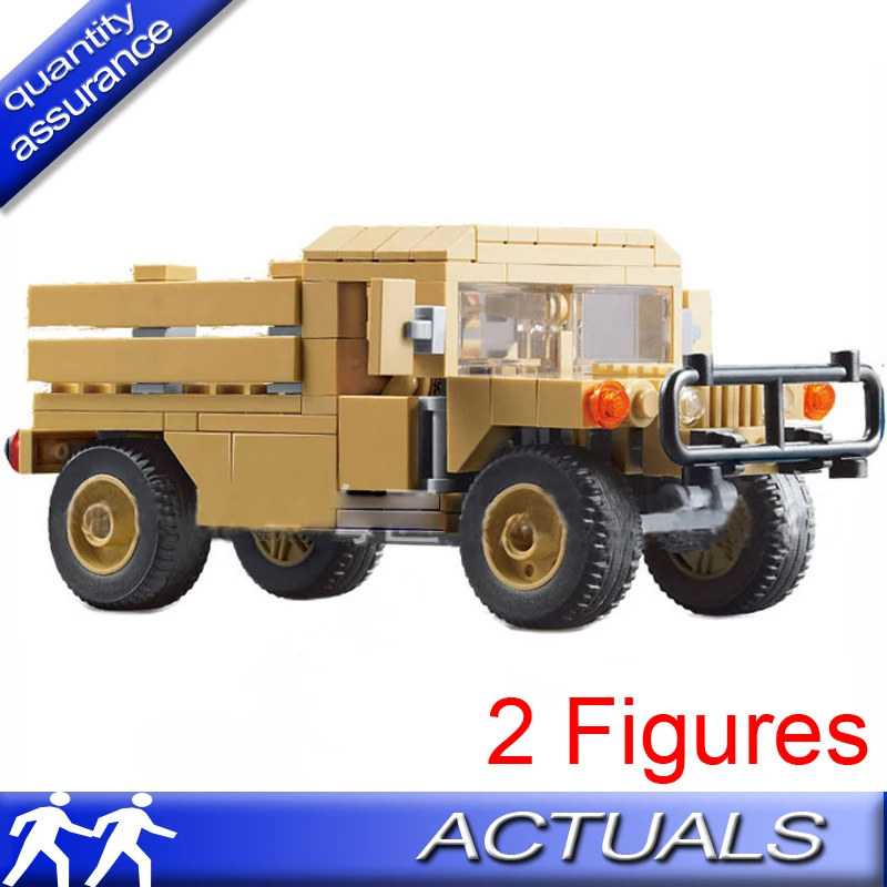 

Compatible With Lego Decool 2112 170pcs Technic Modern War Military Army Humvee Cargo Troop Transporter Building Blocks Bricks