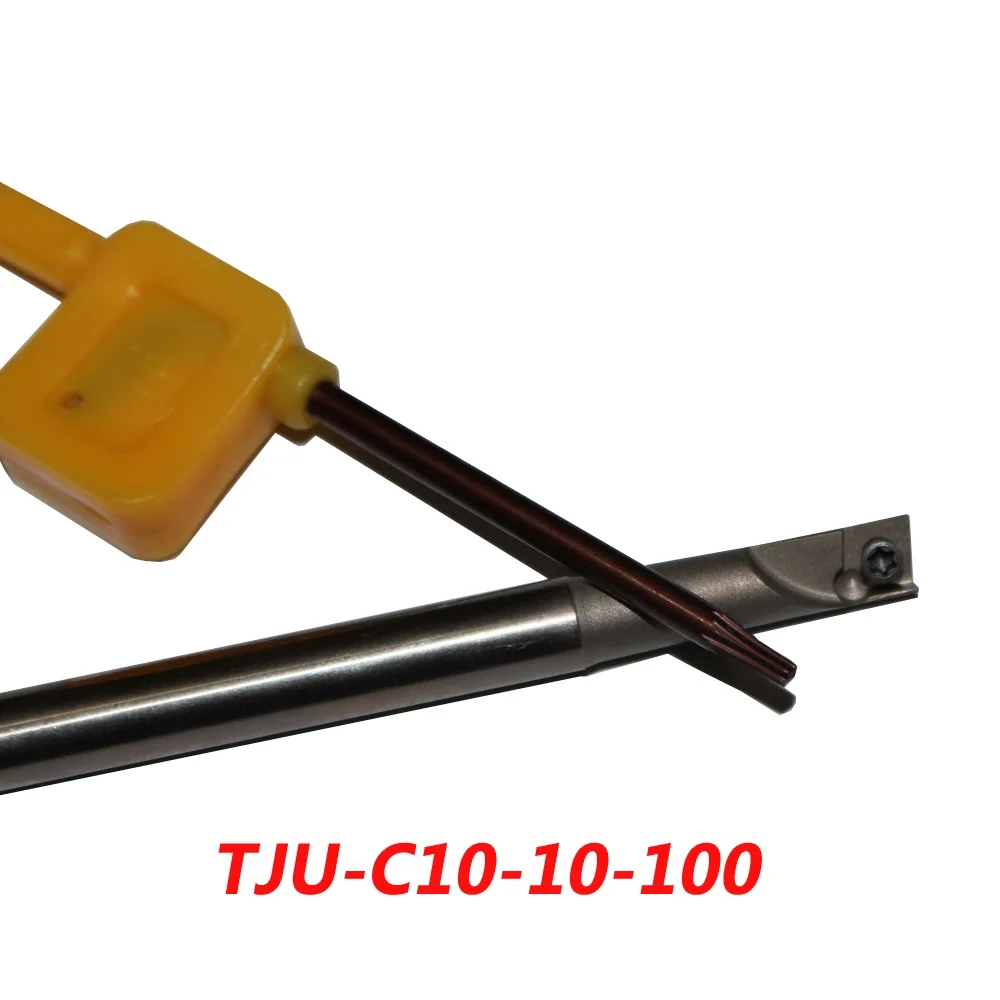 

TJU-C10-10-100 Indexable Drilling And Milling Cutter Arbor For CCMT060204 Carbide Insert