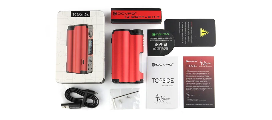DOVPO Topside 90W Top Fill TC Squonk MOD