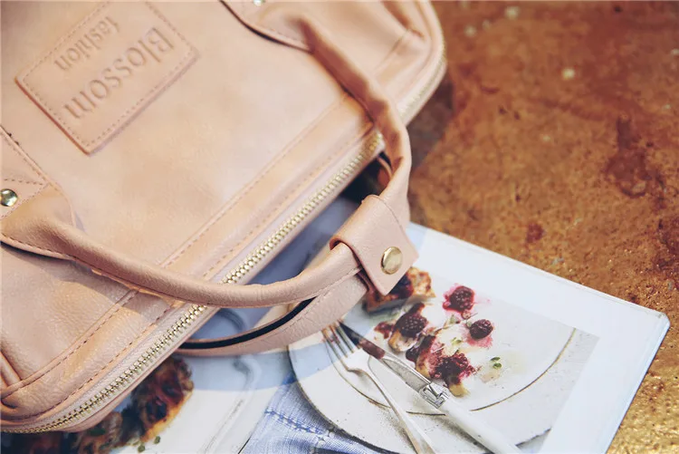 Fashion Mummy Diaper Bag Backpack Leather Waterproof Maternity Nappy Bag Large Capacity Travel Mother Handbag For Mom Baby Care (47)