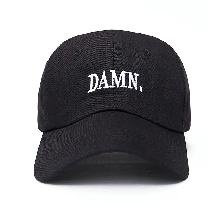 

2019 new DAMN letter embroidery baseball cap hip hop snapback caps adjustable dad hat Spring outdoor hats