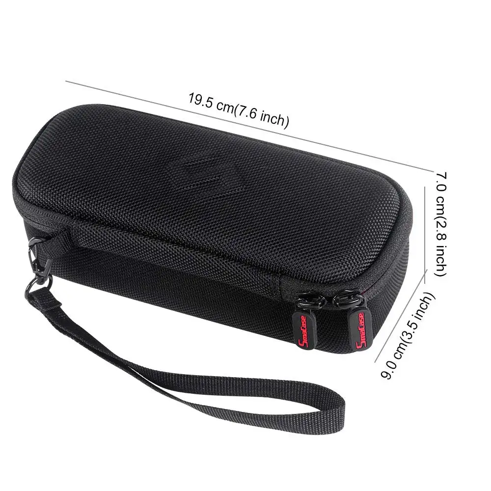 Smatree Портативная сумка для DJI Osmo Pocket, адаптер для смартфона, фильтры для объектива, кабель питания чехол для переноски, жесткая сумка для хранения