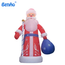X023 8m High inflatable christmas Santa Claus decoration inflatable Santa Claus decoration for Christmas plus size christmas kind santa claus sweatshirt