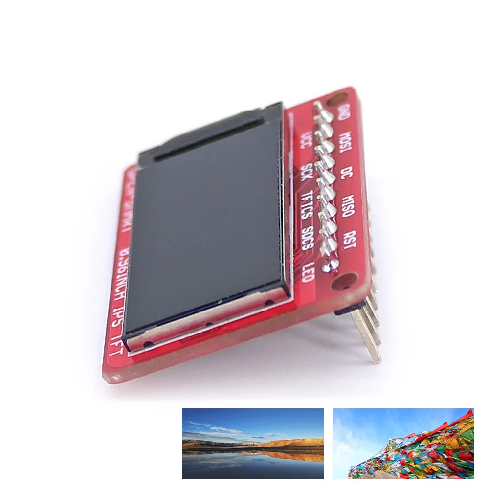 Открытый-SMART 0,96 дюймов 160*80 ips TFT ЖК-дисплей с разъемом для MicroSD карты Breakout Board модуль 3,3 В 5 в совместим с Arduino
