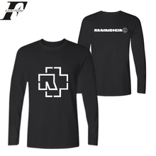 Rammstein Mode Langarm T-shirt Männer & frauen Slim Fit T-shirts mit Baumwolle T-shirt Plus Größe Rammstein in t hemd homme
