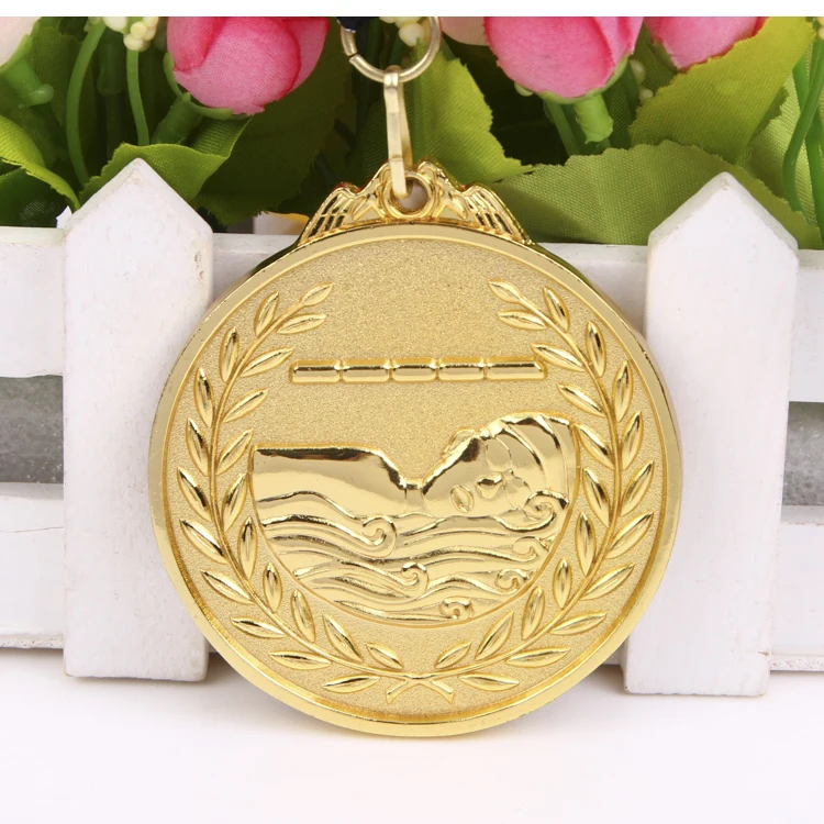 

Swimming Medals 1Set Contain 1pcs Gold Color Medal and 1pcs Silver Color Medal and 1pcs Branze Color Medal