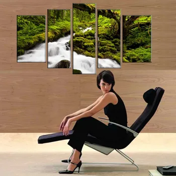 

Home decor simulation oil painting on the canvas print landscape pictures Canvas Painting DM1609605
