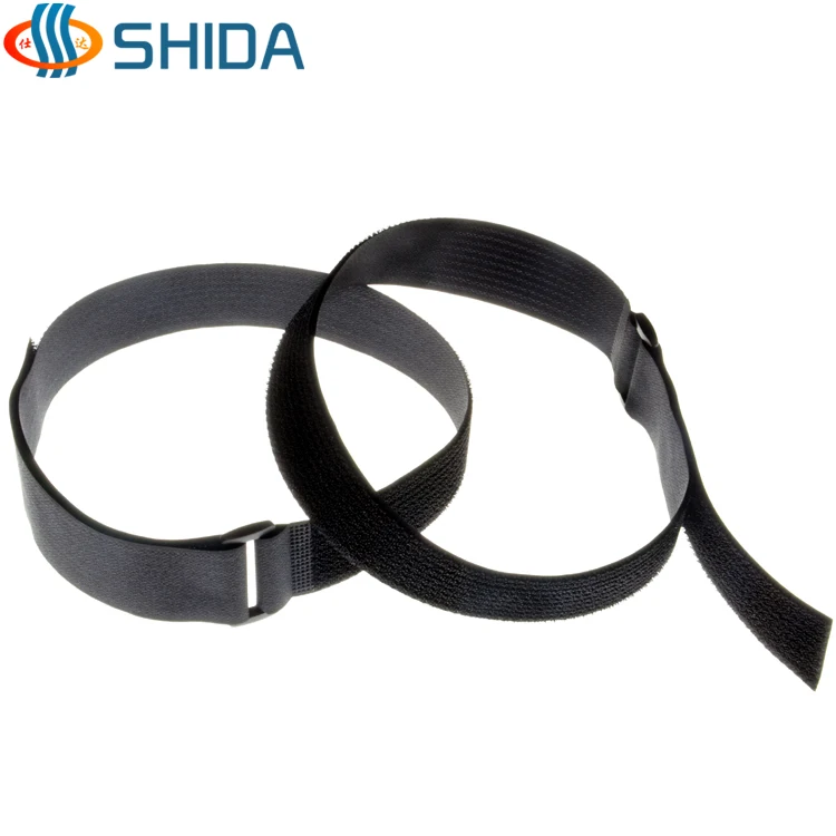 

2.5cm width*40cm length 10pieces Hook loop banding beam line of sticky band trying Bundle belt beam line battery straps