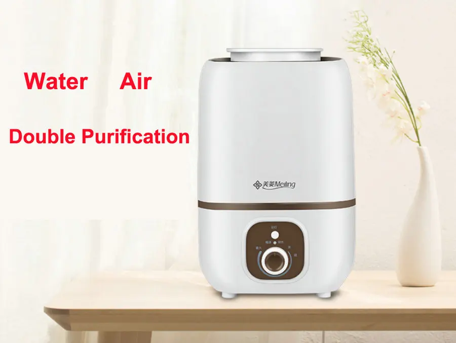 high quality 3L big quiet bedroom humidifier 220v low noise humidifier