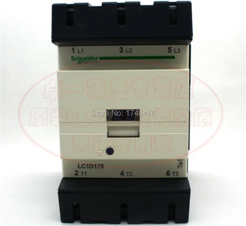 

TeSys D Contactor 3P 170A LC1D170 LC1D170U7 LC1-D170U7 240V AC